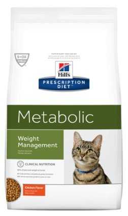 מזון רפואי מטבוליק לחתול עם עודף משקל הילס 4 ק"ג