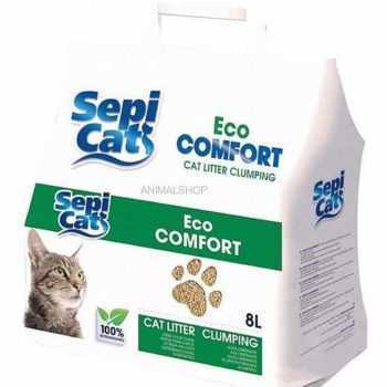 חול מתגבש לחתול ספיקט אקו קומפורט 8 ליטר