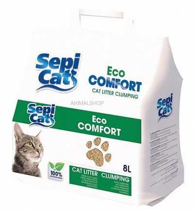 חול מתגבש לחתול ספיקט אקו קומפורט 8 ליטר