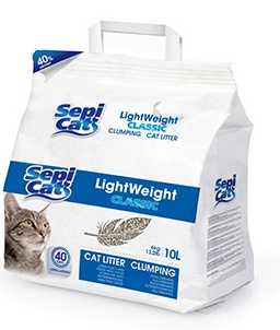 חול מתגבש לחתול עם פרווה ארוכה 20 ליטר