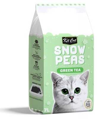 קיט קט חול אפונה לחתול תה ירוק 7 ל'