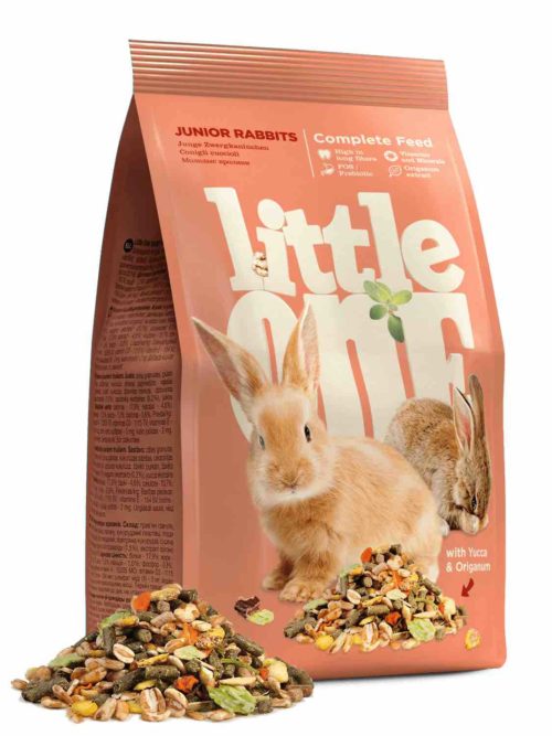 ליטל וואן מזון מלא לגורי ארנבים 2.3 ק"ג
